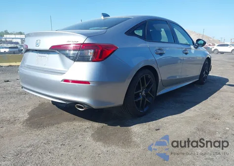 2022 Honda Civic Sport из США, поврежденный, VIN 2HGFE2F55NH603461